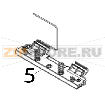 Print head module (300 dpi) TSC DA300 Print head module (300 dpi) TSC DA300Запчасть на деталировке под номером: 5