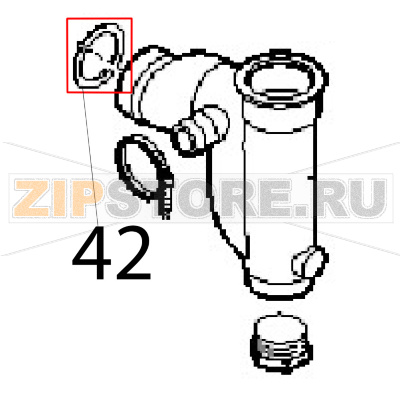 Siphon gasket Angelo Po FM1221E1 Siphon gasket Angelo Po FM1221E1Запчасть на деталировке под номером: 42