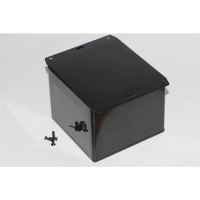 Корпус 120x120x94 мм, материал: пластик, серый, 1 шт Hammond 1591VF2GY