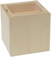 КЛАССИЧЕСКИЙ ДЕРЕВЯННЫЙ ЯЩИК ДЛЯ ОТХОДОВ