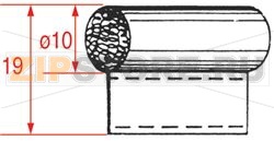 УПЛОТНИТЕЛЬ 10Х19 ММ 