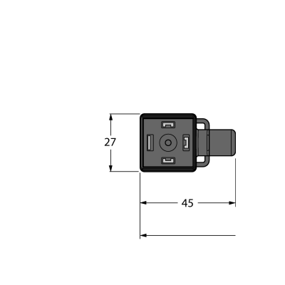 Кабель Turck VAS04-K81E-2/TEL 