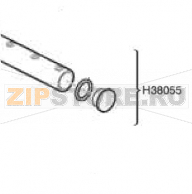 Wash arm Comenda GFS 90 Wash arm Comenda GFS 90Запчасть на деталировке под номером: H38055Название запчасти на английском языке: Wash arm Comenda GFS 90