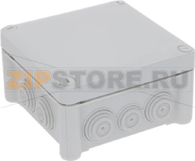 РАЗВЕТВИТЕЛЬНАЯ КОРОБКА  130X130X74 ММ 