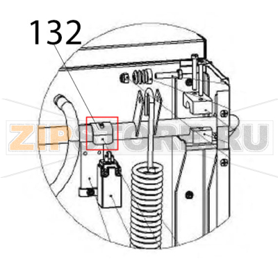 Staffa azionamento micro int. Vortmax DDM 660 Staffa azionamento micro int. Vortmax DDM 660Запчасть на деталировке под номером: 132
