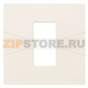 Рамка одноместная, одномодульная, альпийский белый ABB 2CLA217110N1101 
