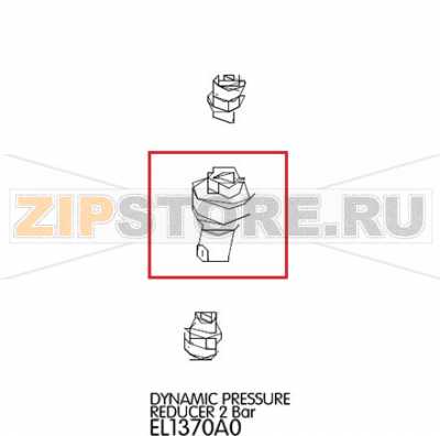 Dynamic pressure reducer 2 Bar Unox XBC 605 Dynamic pressure reducer 2 Bar Unox XBC 605Запчасть на деталировке под номером: 38Название запчасти на английском языке: Dynamic pressure reducer 2 Bar Unox XBC 605