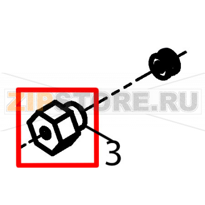 Probe closing adaptor Fagor VE-202 Probe closing adaptor Fagor VE-202Запчасть на деталировке под номером: 3Название запчасти Fagor на английском языке: Probe closing adaptor VE-202.