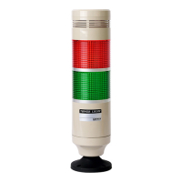 Колонна сигнальная, светодиодная, пластиковая, Ø: 86 мм Autonics MP8G-B2FF-RG