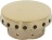 BURNER CAP PERFORATED BRASS POLISHED
