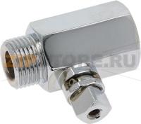 КОРПУС КРАНА ПОДАЧИ ПАРА, ХРОМИРОВАННЫЙ