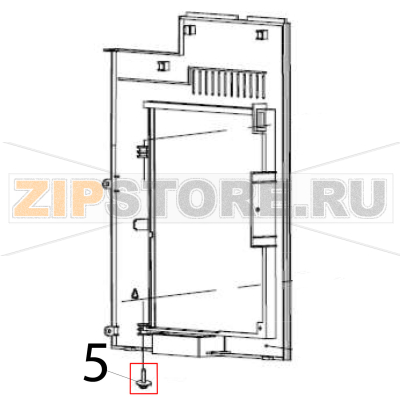 Screw Hurakan HKN-ME709 Screw Hurakan HKN-ME709Запчасть на деталировке под номером: 5