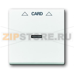 Накладка карточного выключателя, белая ABB 2CKA001710A3641 
