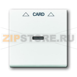 Накладка карточного выключателя, белая ABB 2CKA001710A3641 