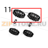 Seсond step planet wheel Hurakan HKN-ME709