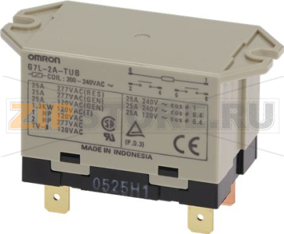 СИЛОВОЕ РЕЛЕ OMRON G7L-2 A-TUB 