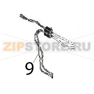 Terminal Angelo Po FM611E1 Terminal Angelo Po FM611E1Запчасть на деталировке под номером: 9