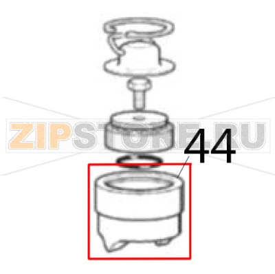 Ass. rompighiaccio Scotsman AF 206 Ass. rompighiaccio Scotsman AF 206Запчасть на деталировке под номером: 44