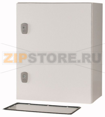Щит металлический навесной с монтажной платой, ДхШхВ=250x400x500 мм Eaton CS-54/250 