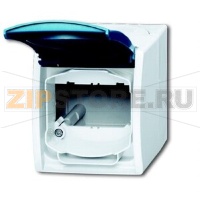 Корпус с полем для надписи, IP44, серый ABB 2CKA001724A2751