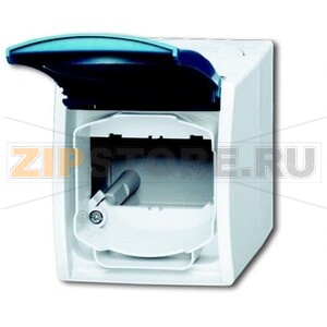 Корпус с полем для надписи, IP44, серый ABB 2CKA001724A2751 