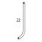 Tubo de goma Ø17xØ10x600 Fagor FI-200
