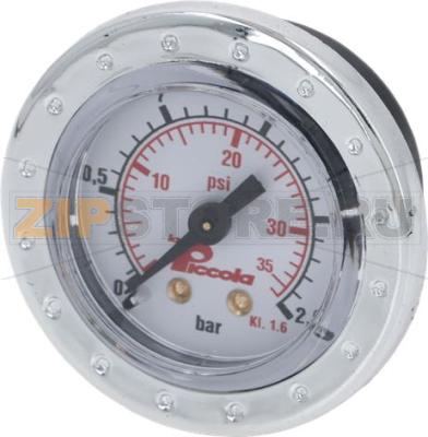 BOILER PRESSURE GAUGE ø 40 mm 0÷2.5 bar 