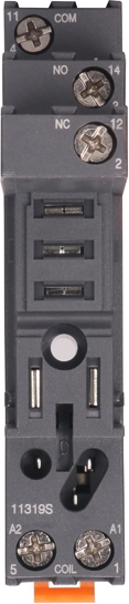 Розетка для 1 контактных реле RFT, 16A Shenler SRU05-E 