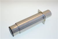PIEDINO LIVELLATORE; 2' INOX; 190-250MM