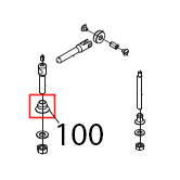 Ghiera x battente LX Sirman Anniversario 300 Ghiera x battente LX Sirman Anniversario 300Запчасть на деталировке под номером: 100