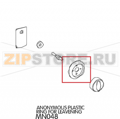 Anonymous plastic ring for leavening Unox XL 505 Anonymous plastic ring for leavening Unox XL 505Запчасть на деталировке под номером: 13Название запчасти на английском языке: Anonymous plastic ring for leavening Unox XL 505