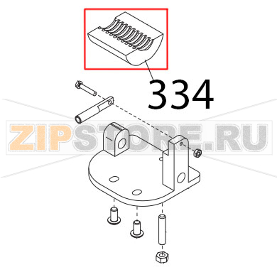 Pettine lav. LX Sirman Anniversario 300 Pettine lav. LX Sirman Anniversario 300Запчасть на деталировке под номером: 334