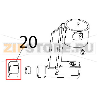 Serrabicono M Ø: 10 Angelo Po 2N1FAGF Serrabicono M Ø: 10 Angelo Po 2N1FAGFЗапчасть на деталировке под номером: 20