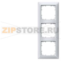 DELTA LINE АЛЮМИНЕВЫЙ МЕТАЛЛИК РАМКА 3-МЕСТНАЯ 222X80MM Siemens 5TG2553-3