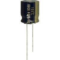 Конденсатор электролитический 220 µF, 50 V, 20 %, (Ø) 12.5 мм, 1 шт Panasonic EEU-FC1H221S