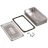 Корпус алюминиевый 222x146x106 мм, черный, 1 шт Hammond 1550WHBK - Корпус алюминиевый 222x146x106 мм, черный, 1 шт Hammond 1550WHBK