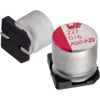 Конденсатор 1 мкФ, SMD, 50 В, 4х5.5 мм, 1 шт Würth Elektronik WCAP-AS5H