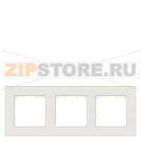 DELTA MIRO ТИТАНОВОБЕЛЫЙ РАМКА 3-МЕСТНАЯ Siemens 5TG1113-0