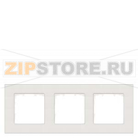 DELTA MIRO ТИТАНОВОБЕЛЫЙ РАМКА 3-МЕСТНАЯ Siemens 5TG1113-0