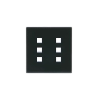 Плата центральная шестиканального индикатора, антрацититовая ABB 2TKA001576G1