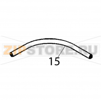 Rubber tube Ø10,5xØ5x150 Fagor FI-120