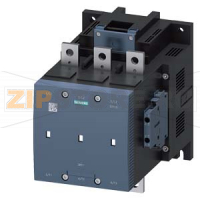 ВАКУУМНЫЙ КОНТАКТОР, 250КВТ/400V/AC-3, AC/DC-НОМИНАЛЬНОЕ ПИТАЮЩЕЕ НАПРЯЖЕНИЕ УПРАВЛЕНИЯ UC 42-48V БЛОК-КОНТАКТЫ 2НО+2НЗ 3-Х ПОЛЮСНЫЙ, ТИПОРАЗМЕР S12 ШИННОЕ ПРИСОЕДИНЕНИЕ ПРИВОД: ОБЫЧНЫЙ Siemens 3RT1276-6AD36
