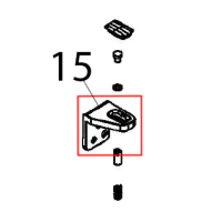 Support door top hinge Angelo Po FX61E1