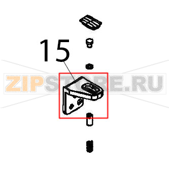 Support door top hinge Angelo Po FX61E1 Support door top hinge Angelo Po FX61E1Запчасть на деталировке под номером: 15