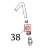 Dado M24x1.5, Ø: 18 Angelo Po 1G1BR1E