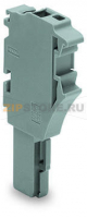 1-проводниковая розетка; 1-пол.; 2,50 mm; синие Wago 2022-101/000-006