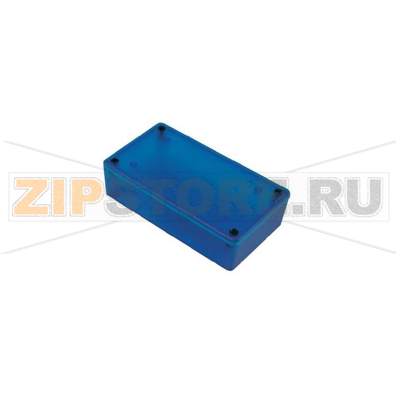 Корпус 121x66x40 мм, материал: пластик, синий, 1 шт Hammond 1591XXCTBU 