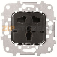 Розетка с накладкой Universal ABB 1239.60