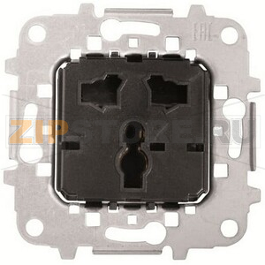 Розетка с накладкой Universal ABB 1239.60 