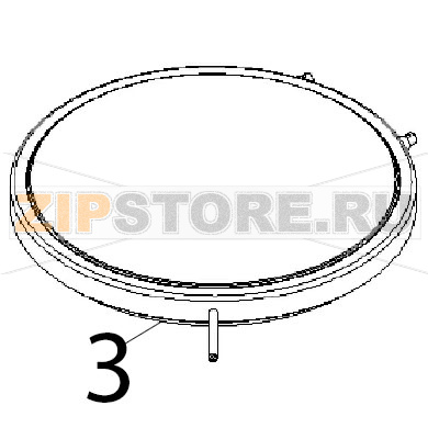 Coperchio normale comp. Angelo Po 191PD1G Coperchio normale comp. Angelo Po 191PD1GЗапчасть на деталировке под номером: 3
